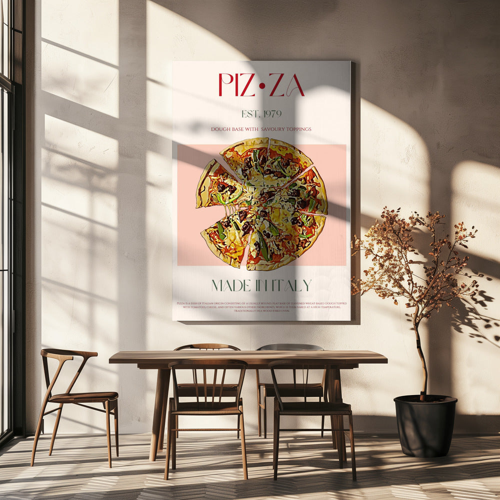 Slice of Italian Pizza | Canvas