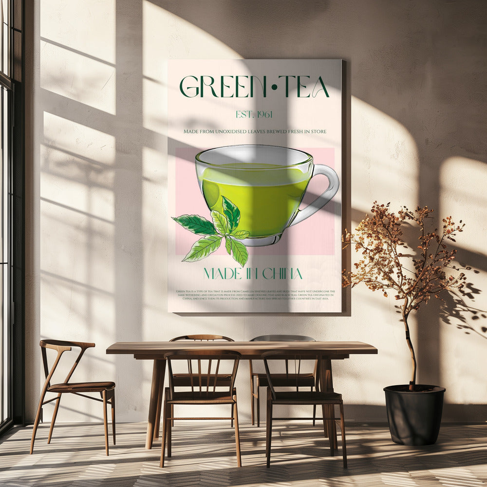 Fresh Green Tea | Canvas