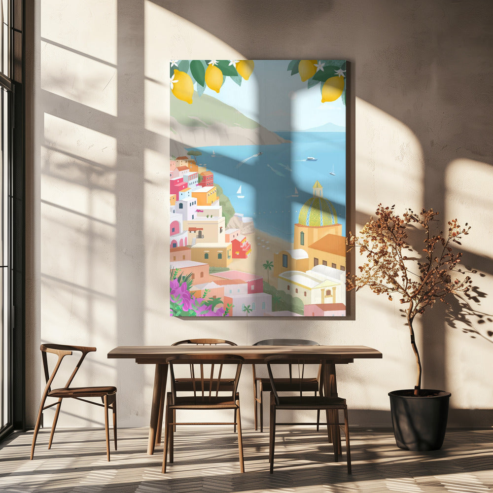 Positano, Italy | Canvas