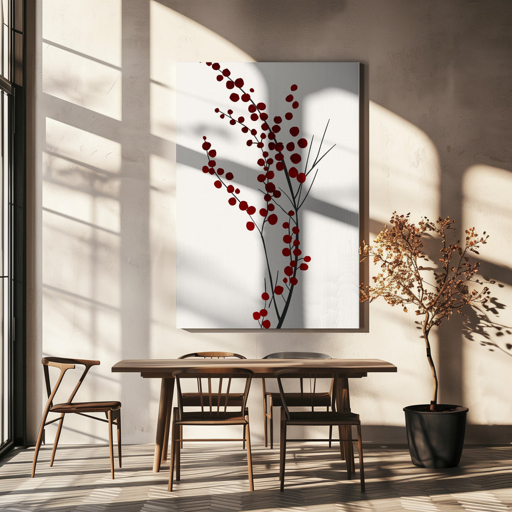 Mistletoe Kisses | Canvas