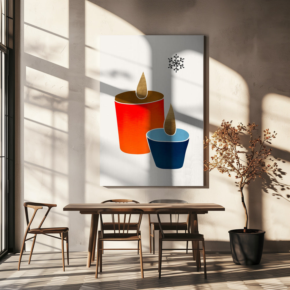 Christmas Candles | Canvas