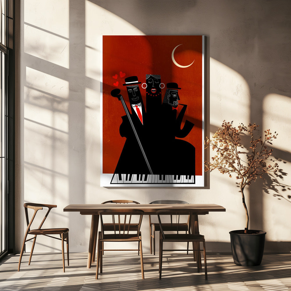 Singing Around the Christmas Tree | Canvas