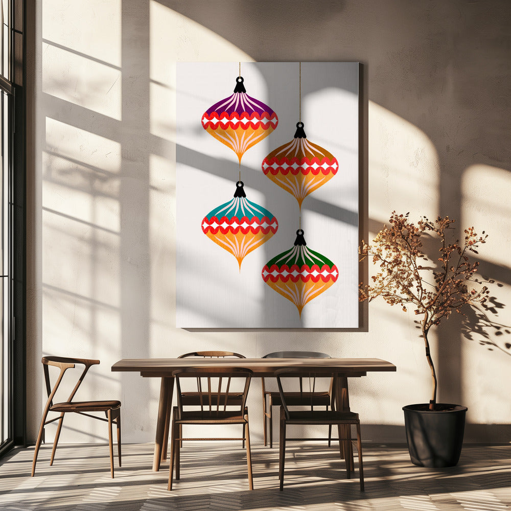 Christmas Balls (vers.3) | Canvas