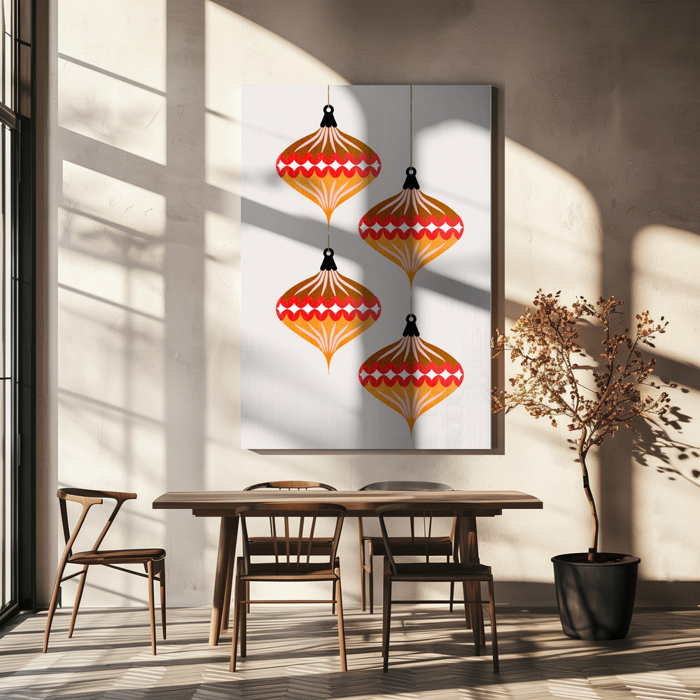 Christmas Balls (vers.2) | Canvas