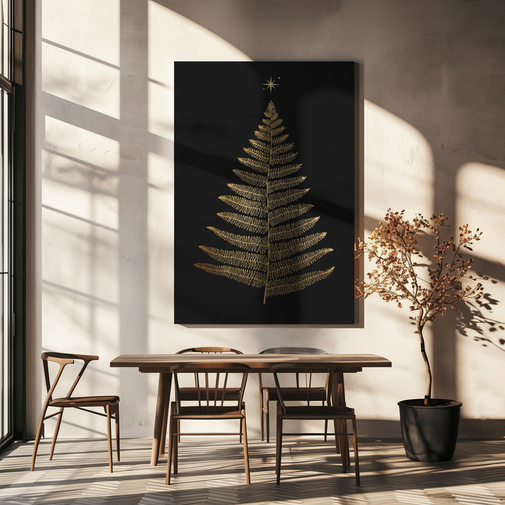 Shining Bright At Christmas Night | Canvas