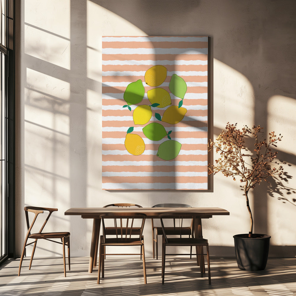 Citrus Crowd | Canvas