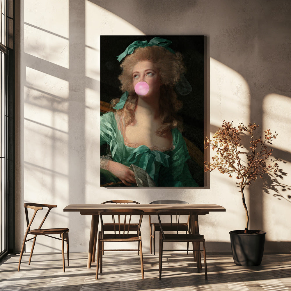 Madame Bubble-Gum | Canvas