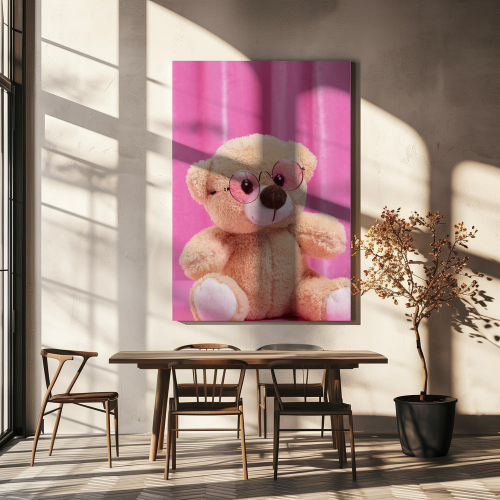 Hippie in pink | Canvas