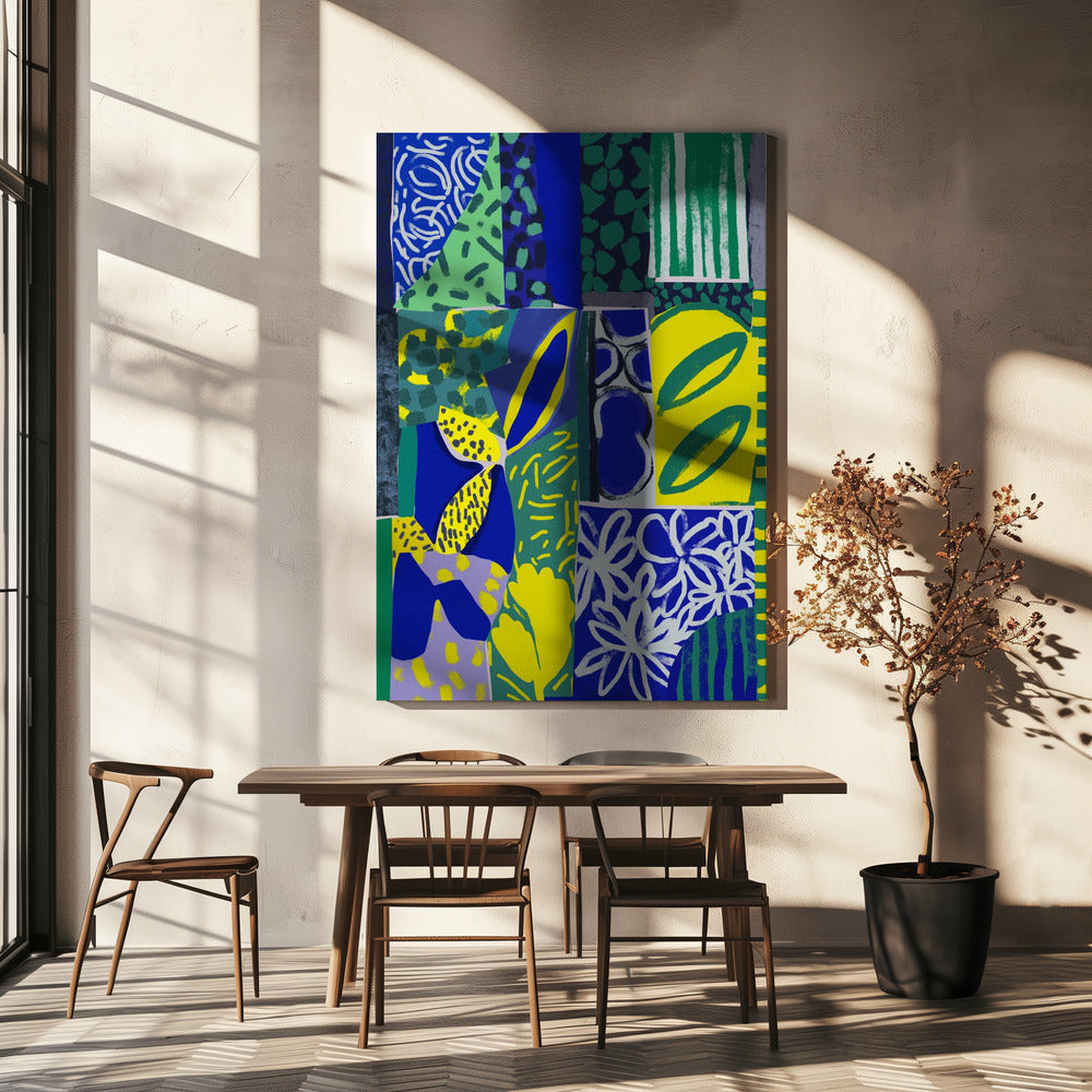 Vibrant Patchwork | Canvas