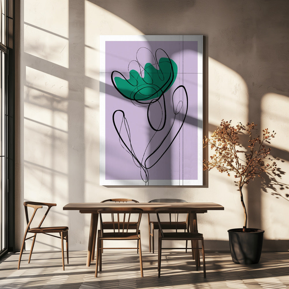 Flowing Petals | Canvas