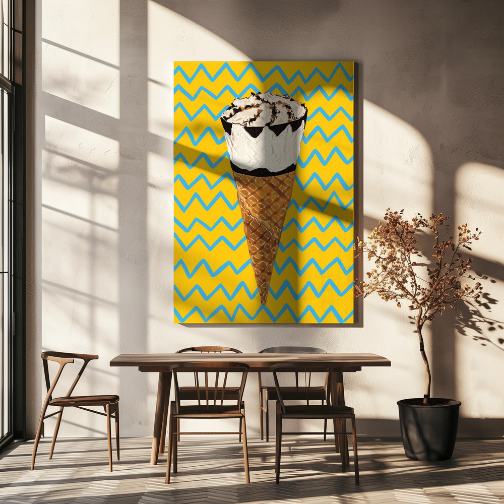 Cornetto Zig Zag | Canvas