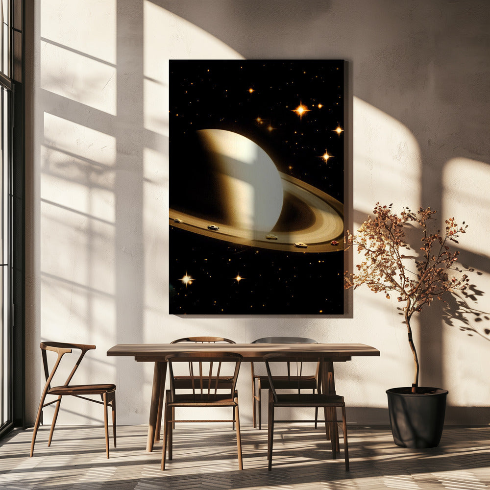 Saturn Riders II | Canvas