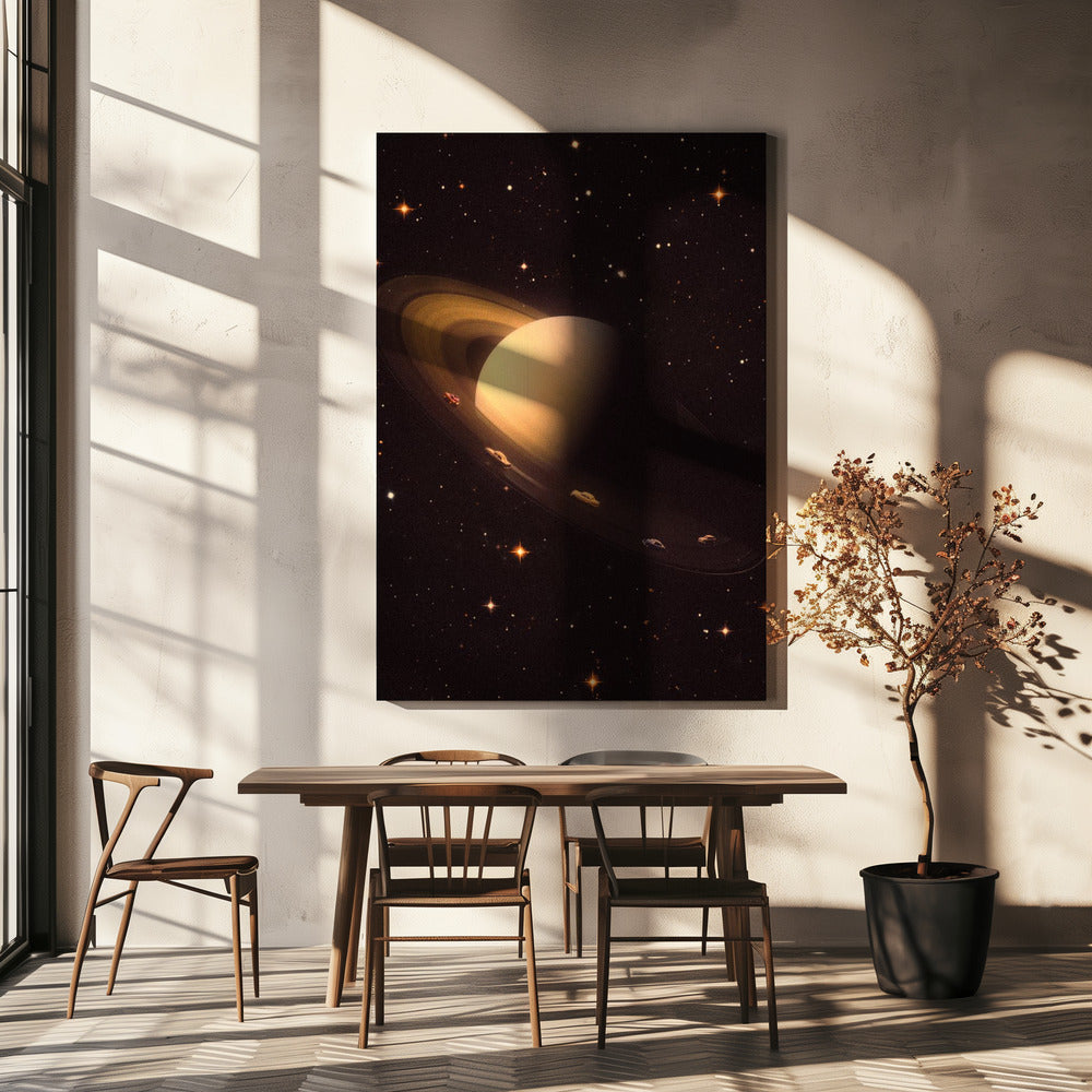 Saturn Riders I | Canvas