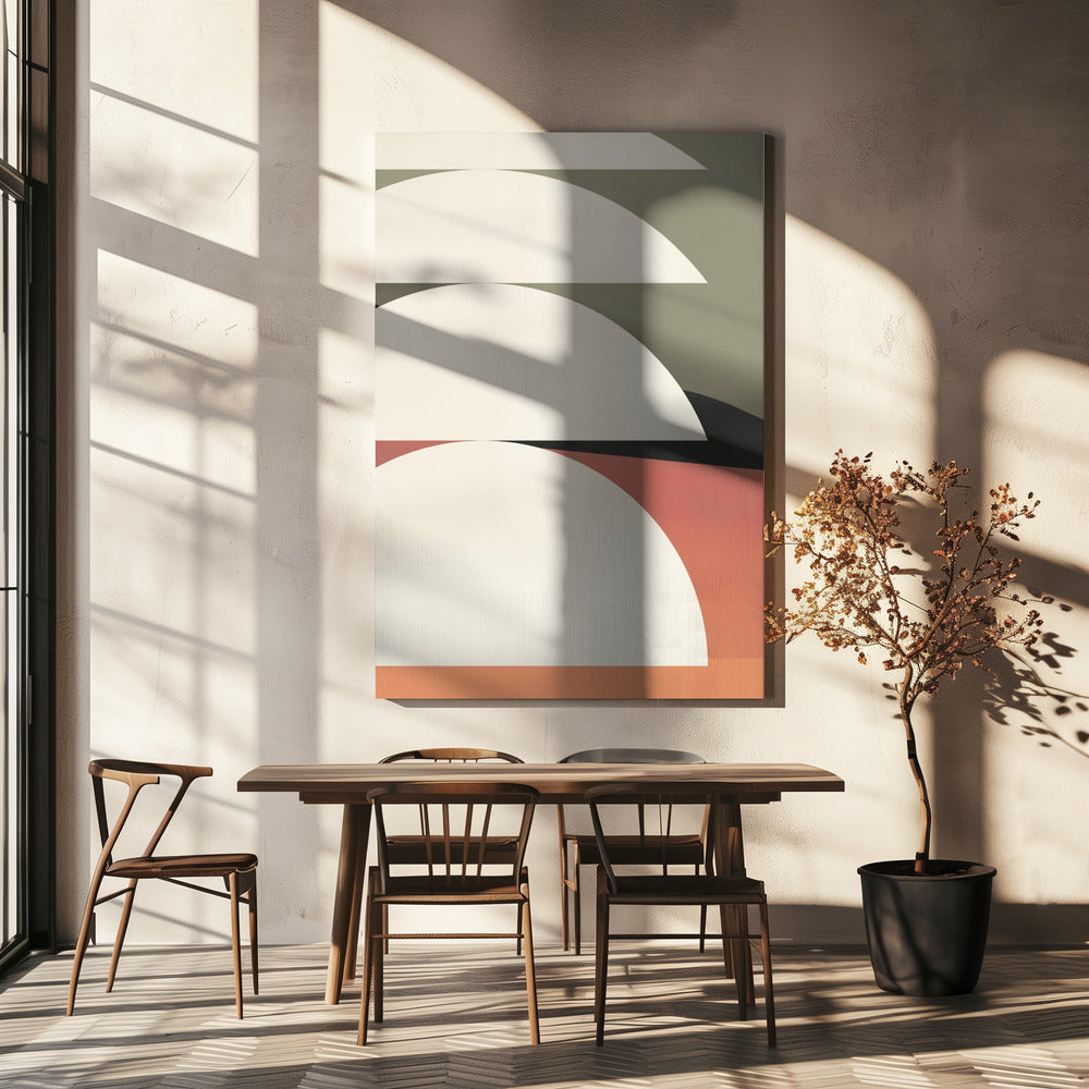 Wide Geometric | Canvas
