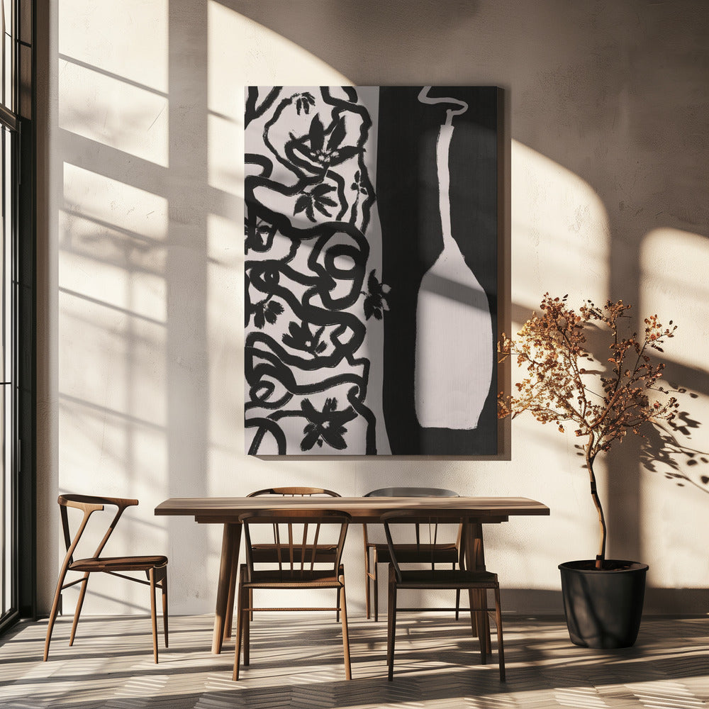 Vine and Vase | Canvas
