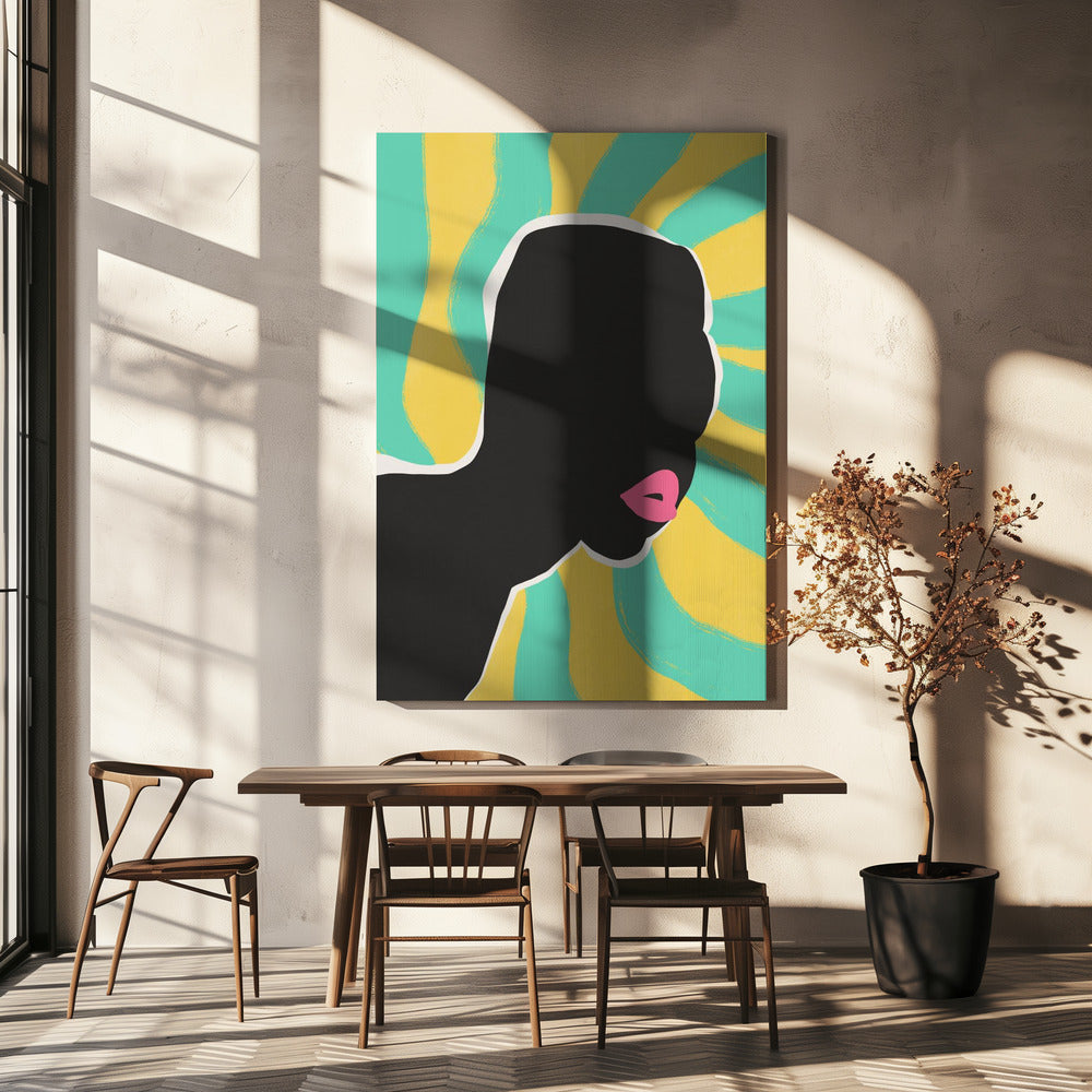 Anonymous Portrait In Summer | Canvas