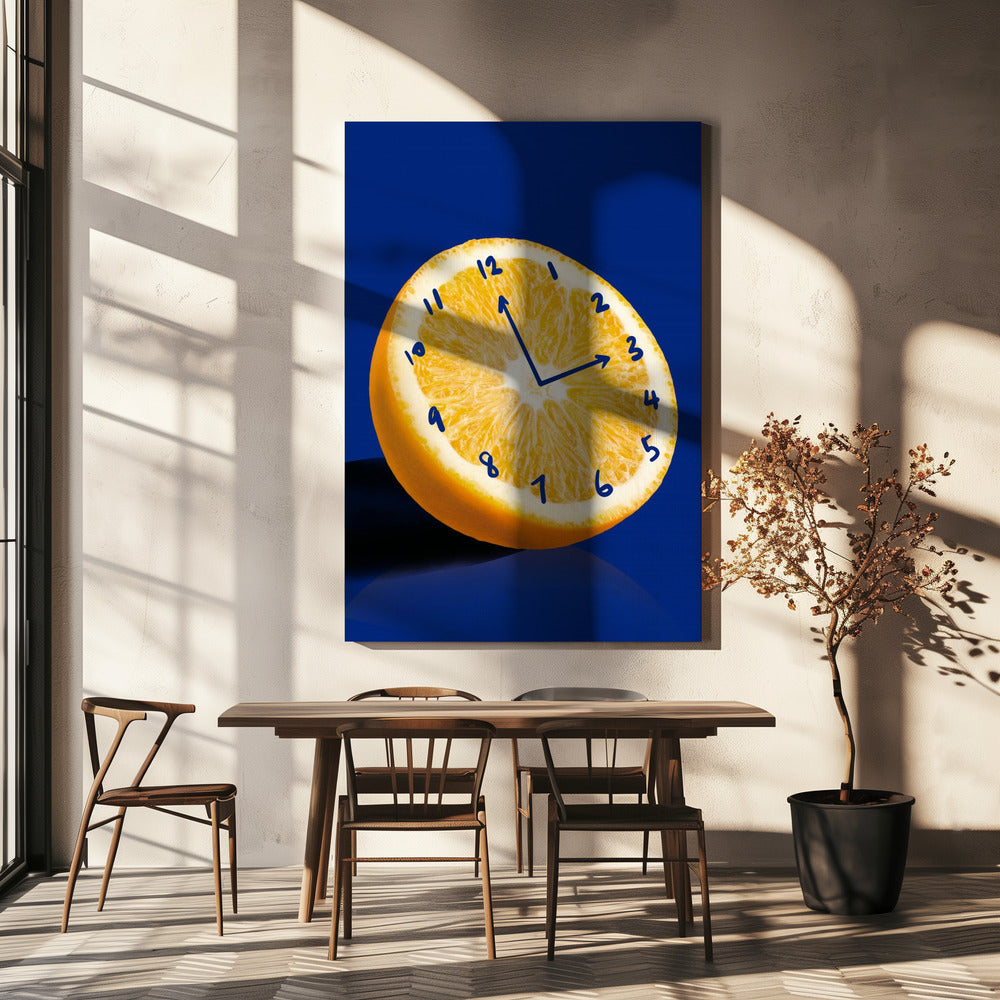 Citrus Timepiece | Canvas