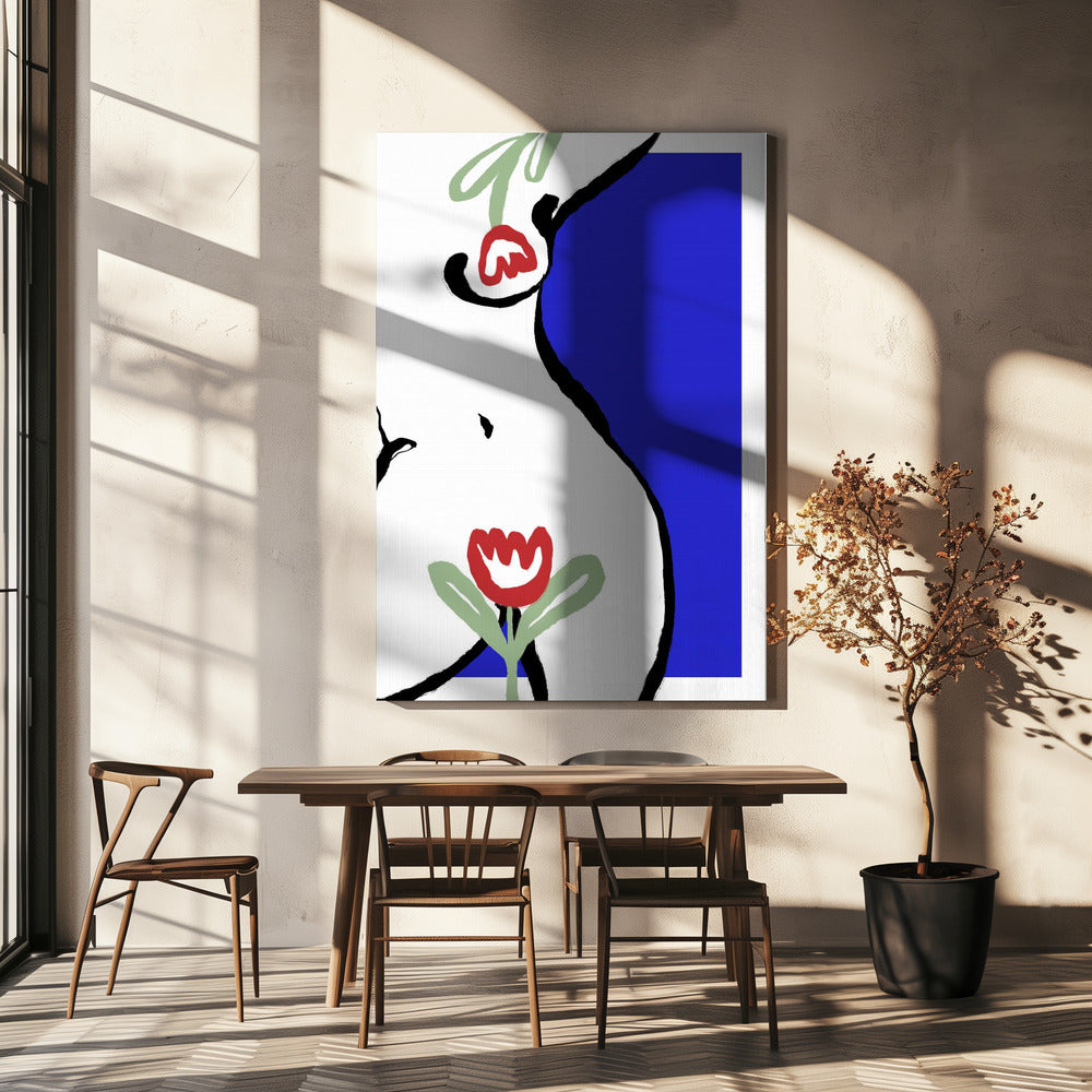 Blooming Silhouette | Canvas