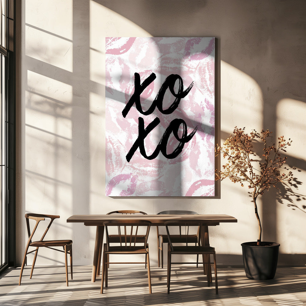 XO Kiss Imprint | Canvas