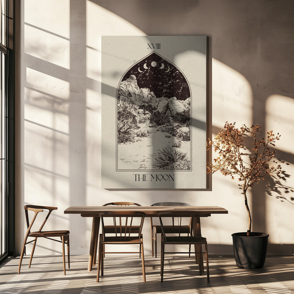 The Moon | Canvas