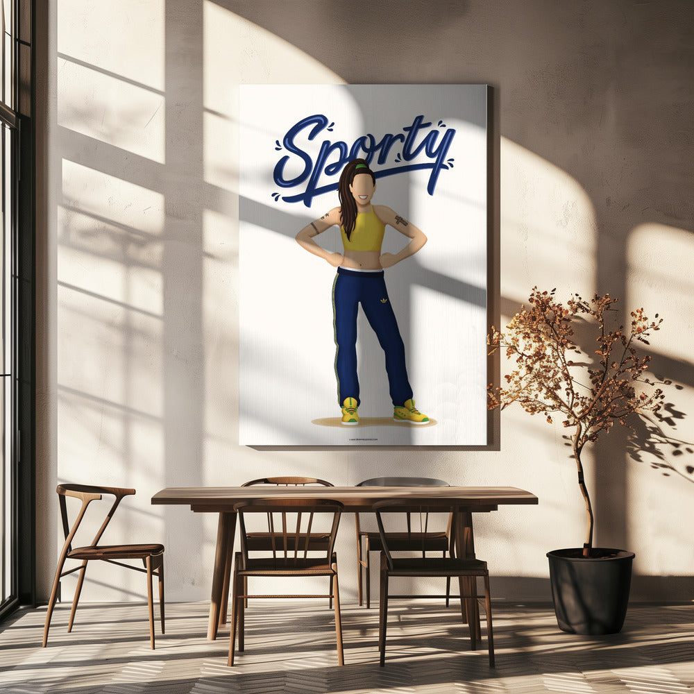 Sporty Spice | Canvas