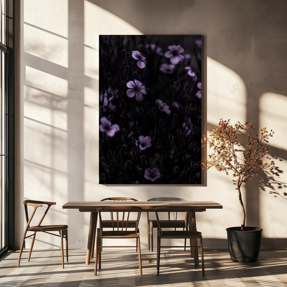 Dark Flowers 10 | Canvas