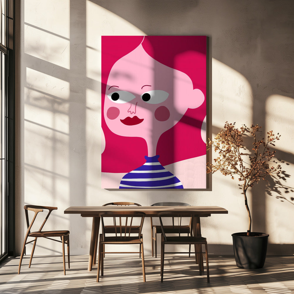 Whimsical Stripes | Canvas