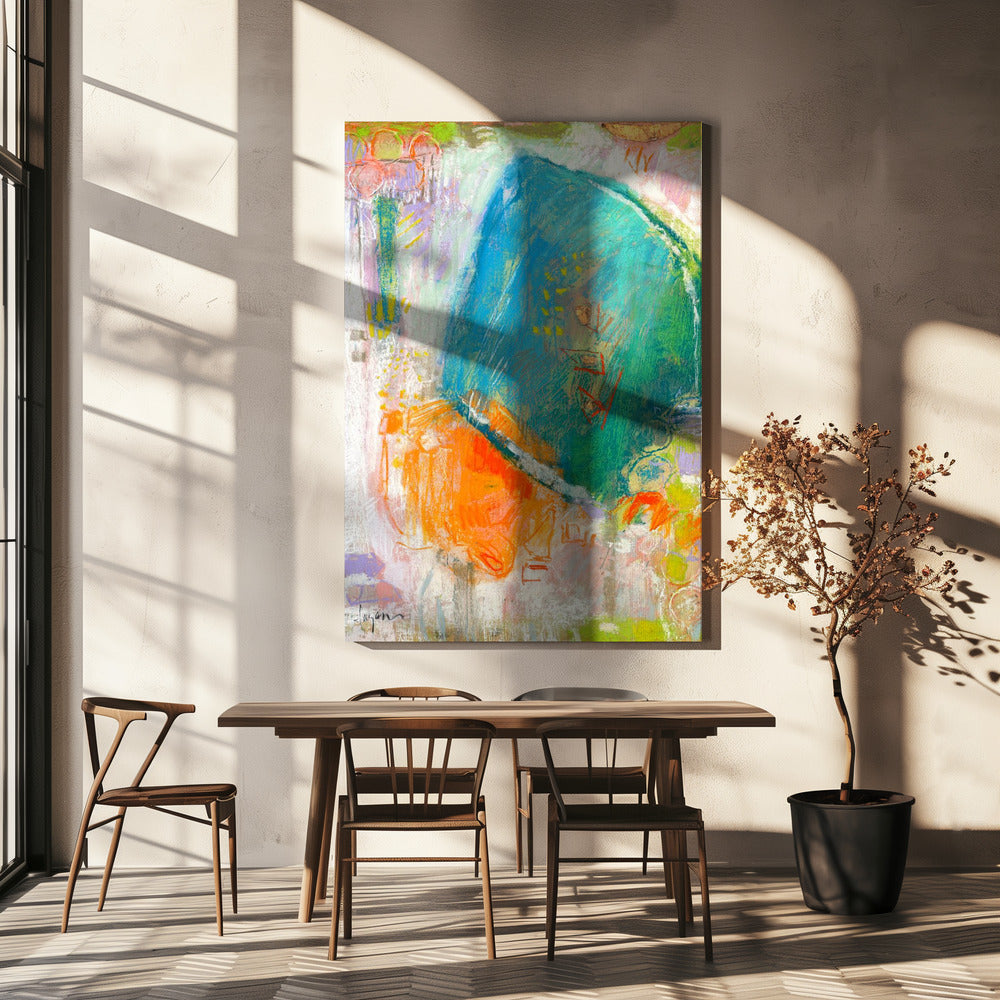 Vibrant Whirl | Canvas