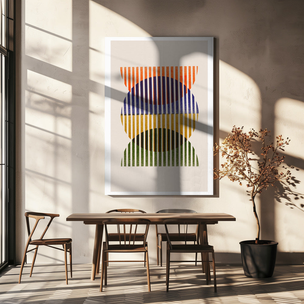 Striped Spectrum | Canvas