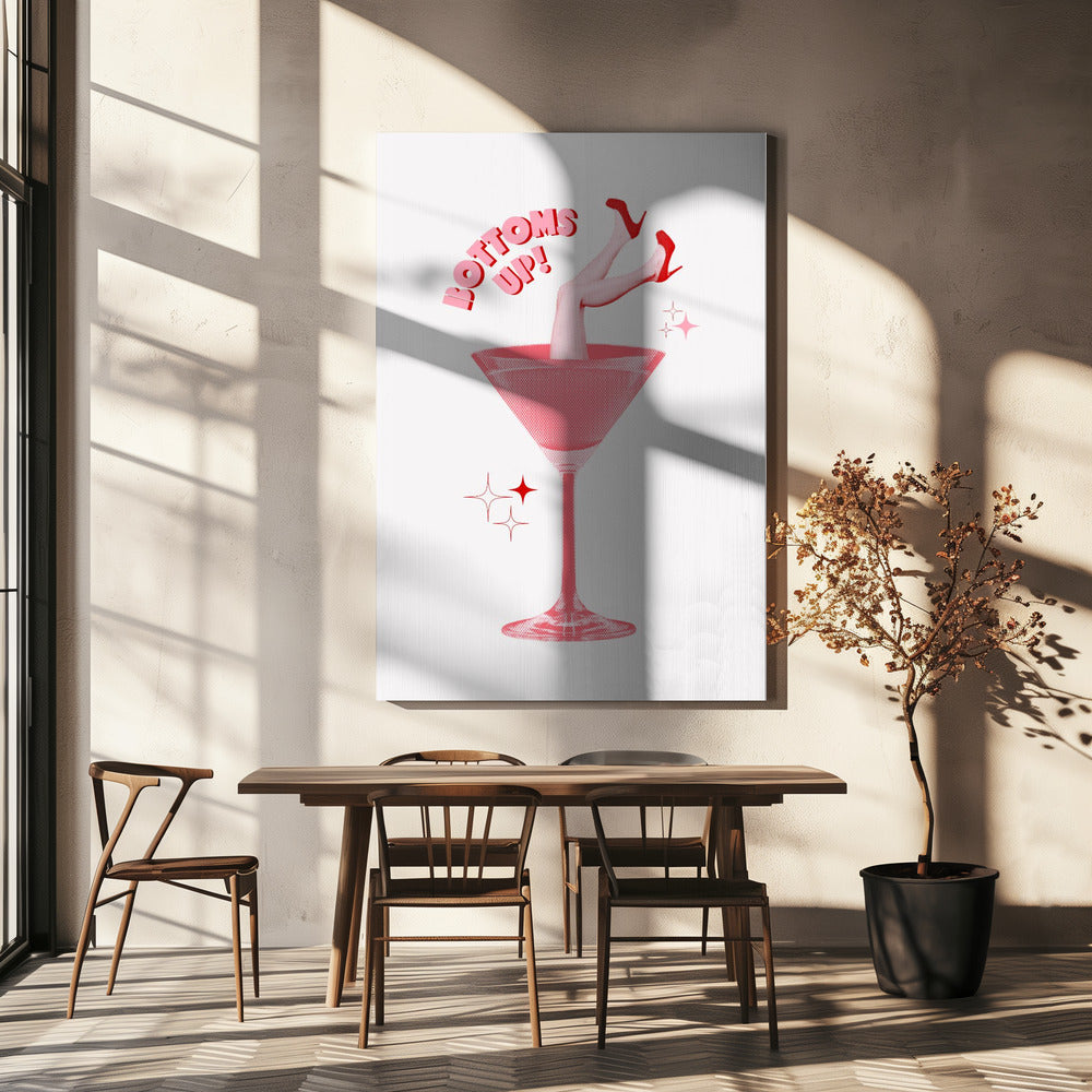 Martini Mischief | Canvas