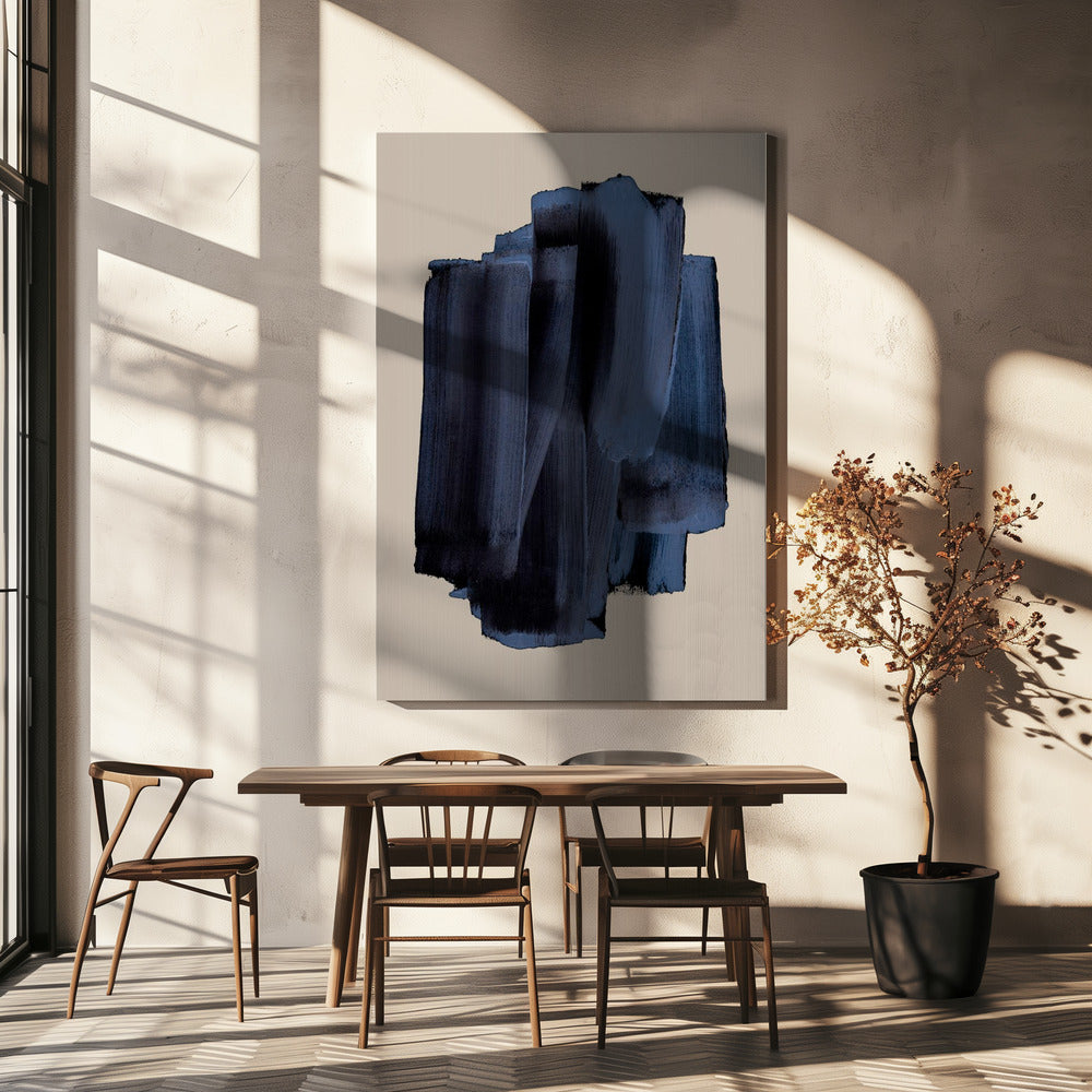 Abstract Brush Strokes 58 | Canvas