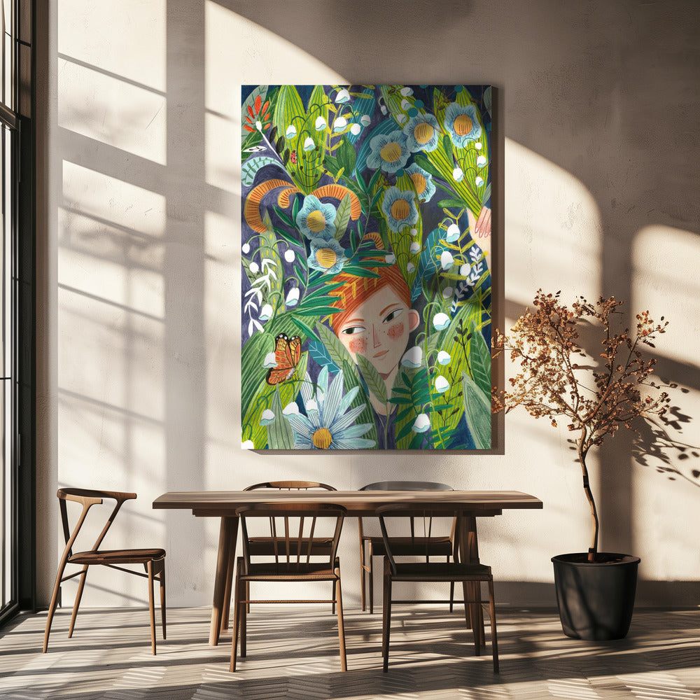 Woman in nature | Canvas