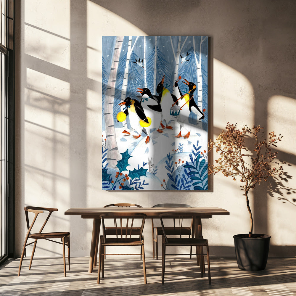 Penguins make music in the forest | Canvas