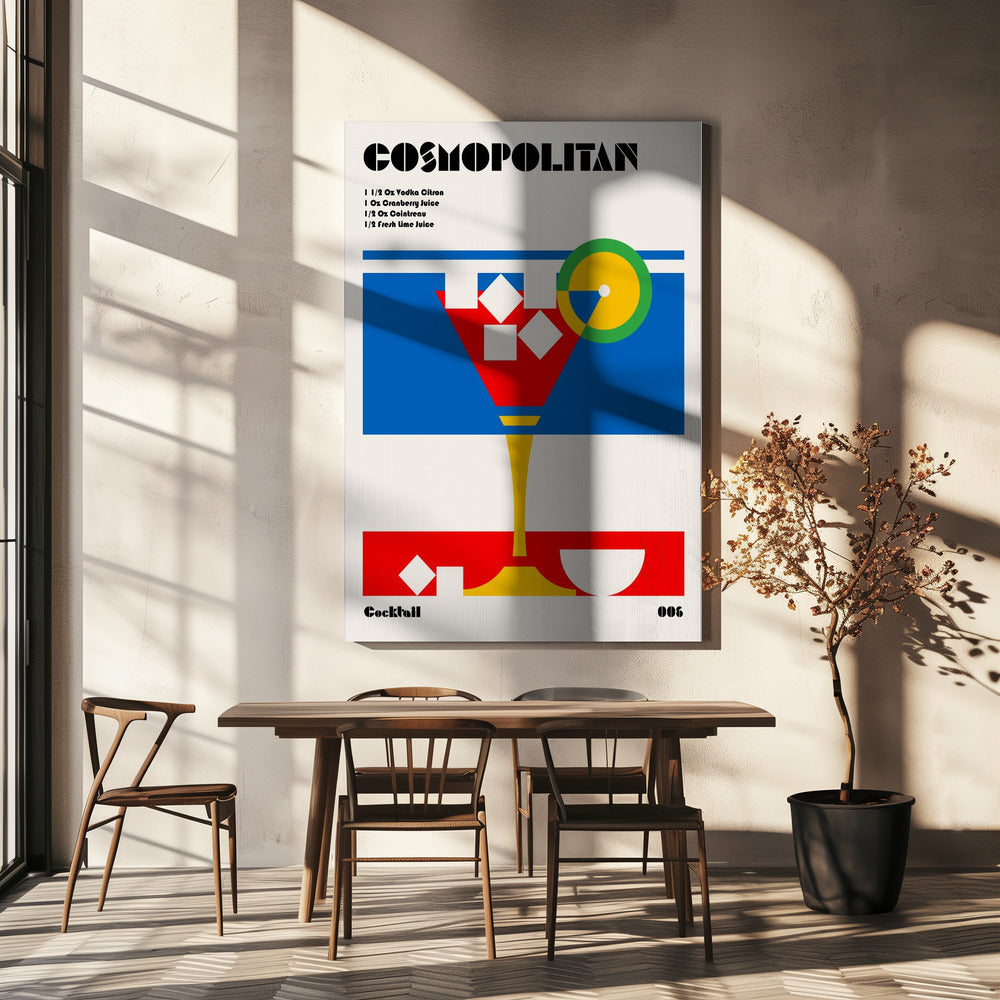 Cosmopolitan Bauhaus Cocktail | Canvas