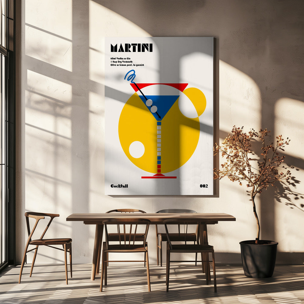 Martini Bauhaus Cocktail | Canvas