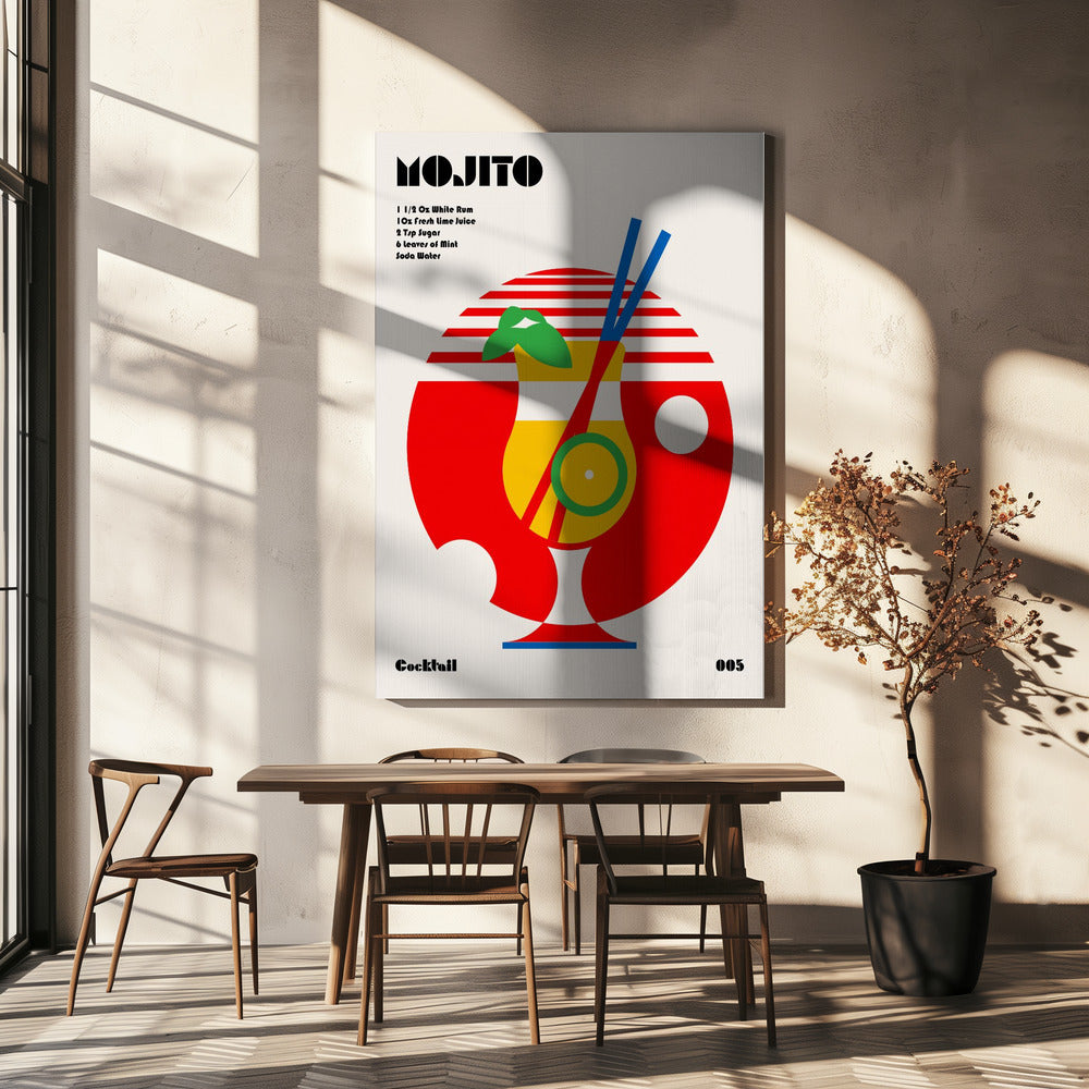 Mojito Bauhaus Cocktail | Canvas