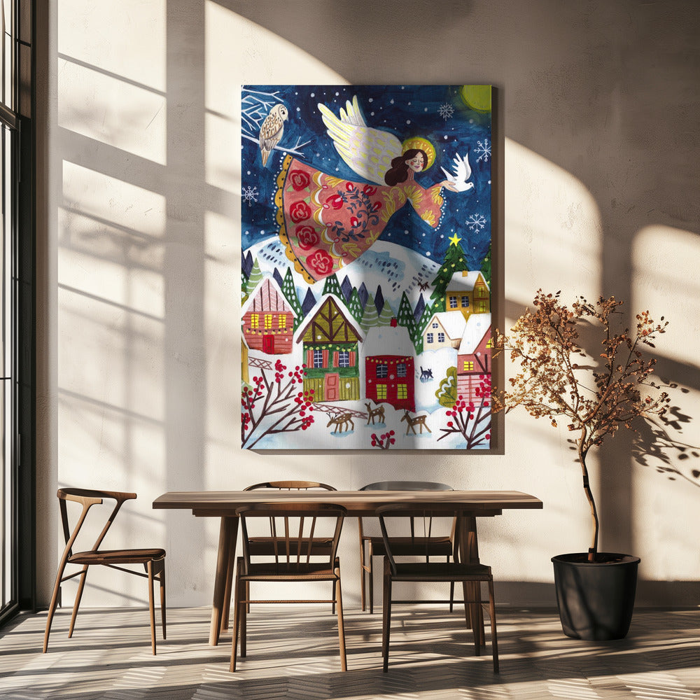 Angel of Peace Portrait | Canvas