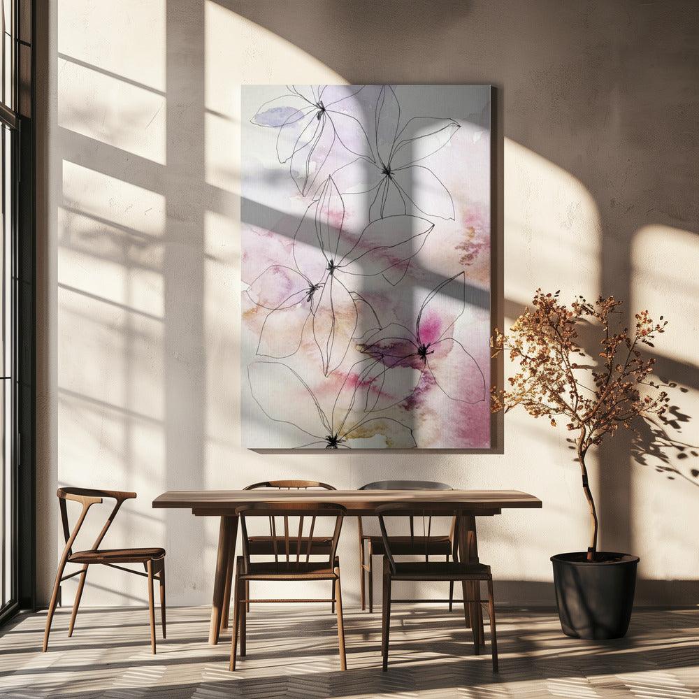 Whisper Petals I | Canvas