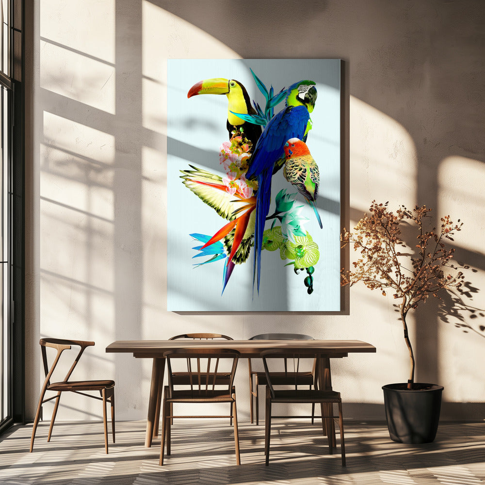 Birds of Paradise II | Canvas