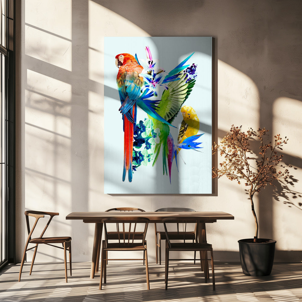 Birds of Paradise I | Canvas