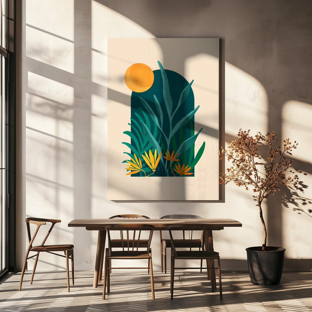 Lunas Mystic Garden | Canvas