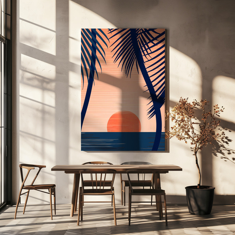 Sunset Beach | Canvas
