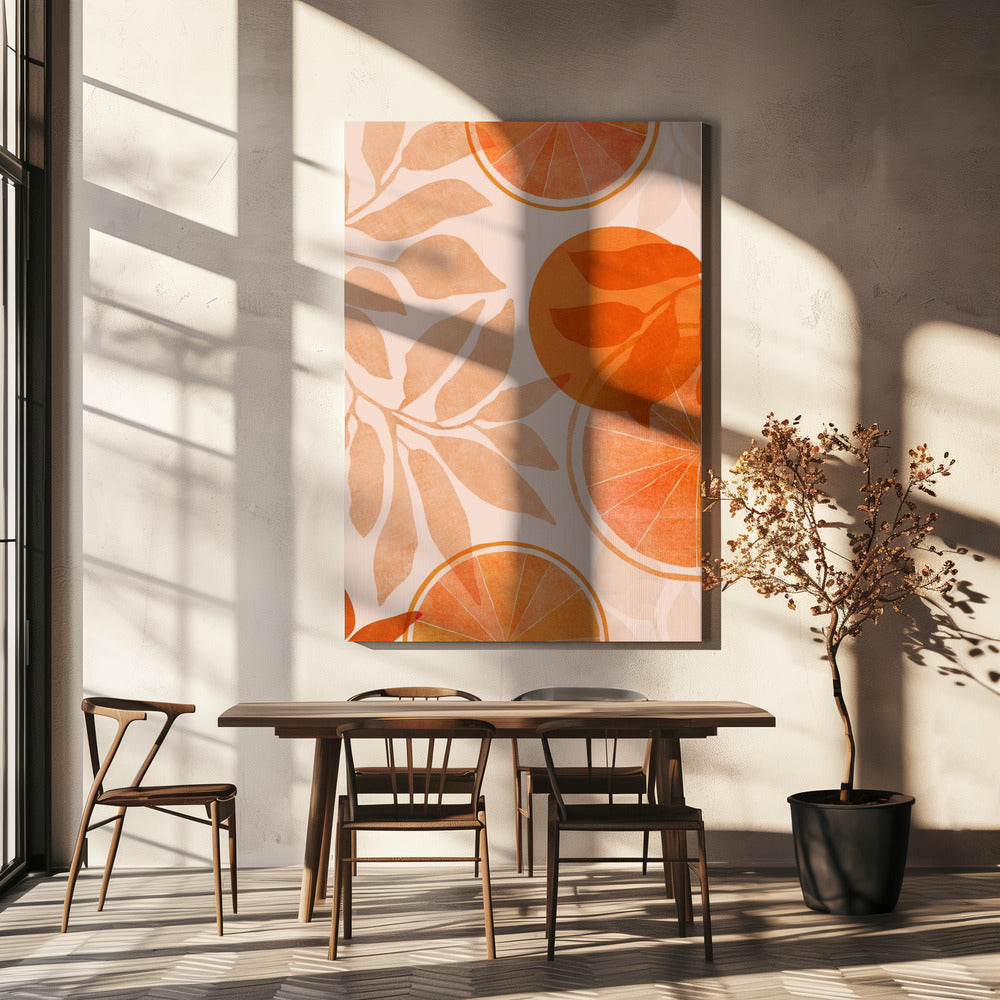 Citrus Collage 4x5 | Canvas