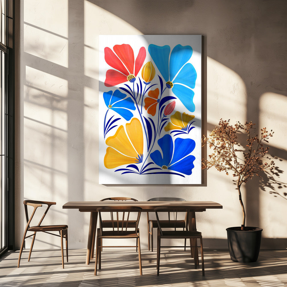 Garden Party Riot | Canvas