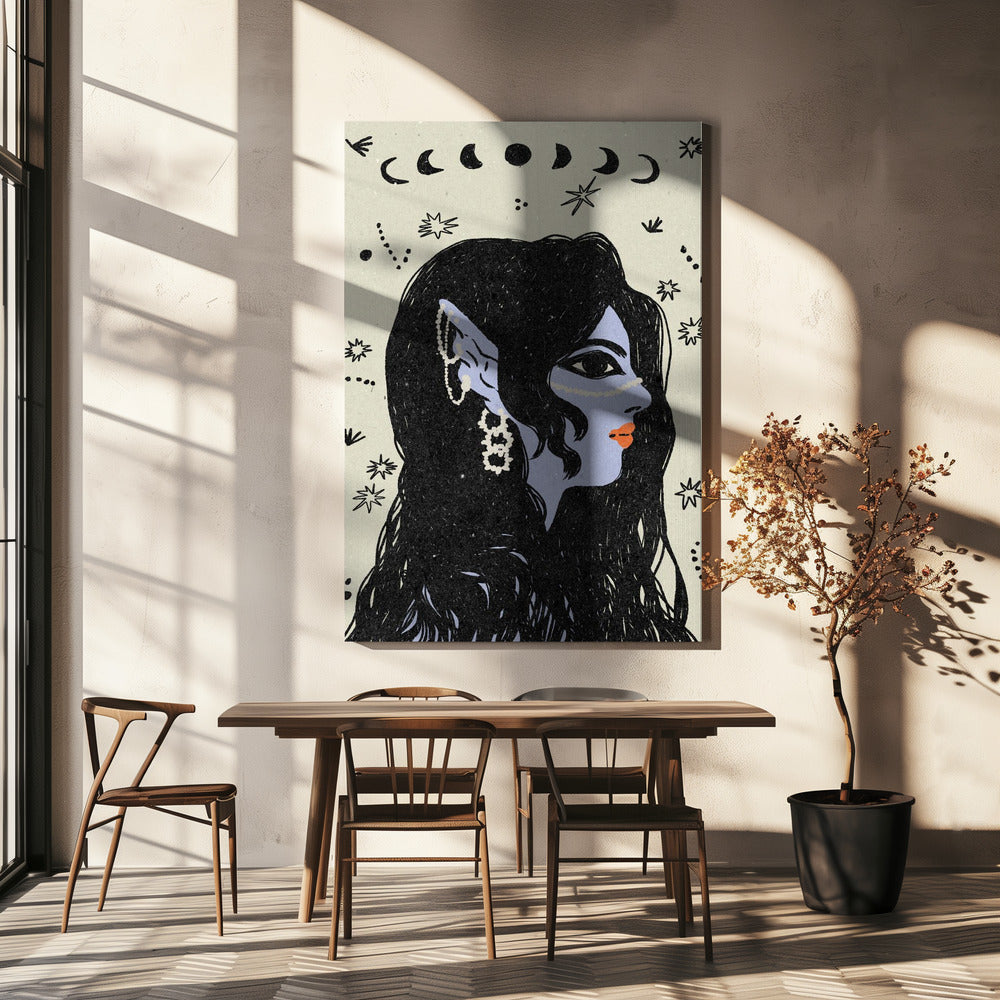 Portrait of a mermaid | Canvas