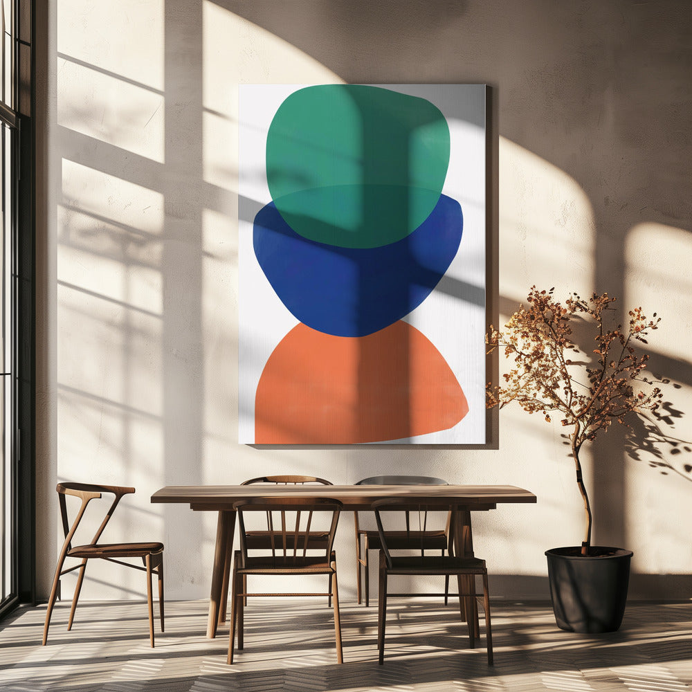 Big Shape Relief No2 | Canvas