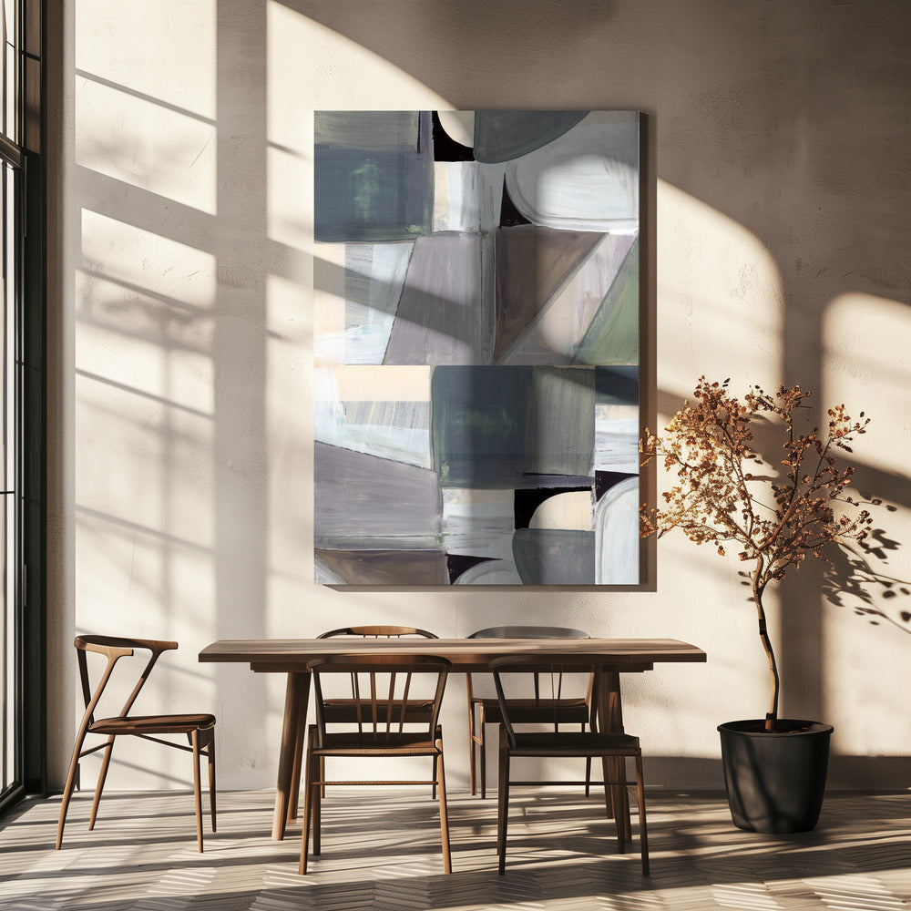 Abstract Desaturate No1 | Canvas