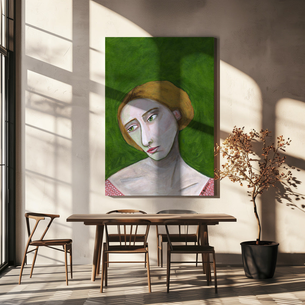 Lady looking down | Canvas