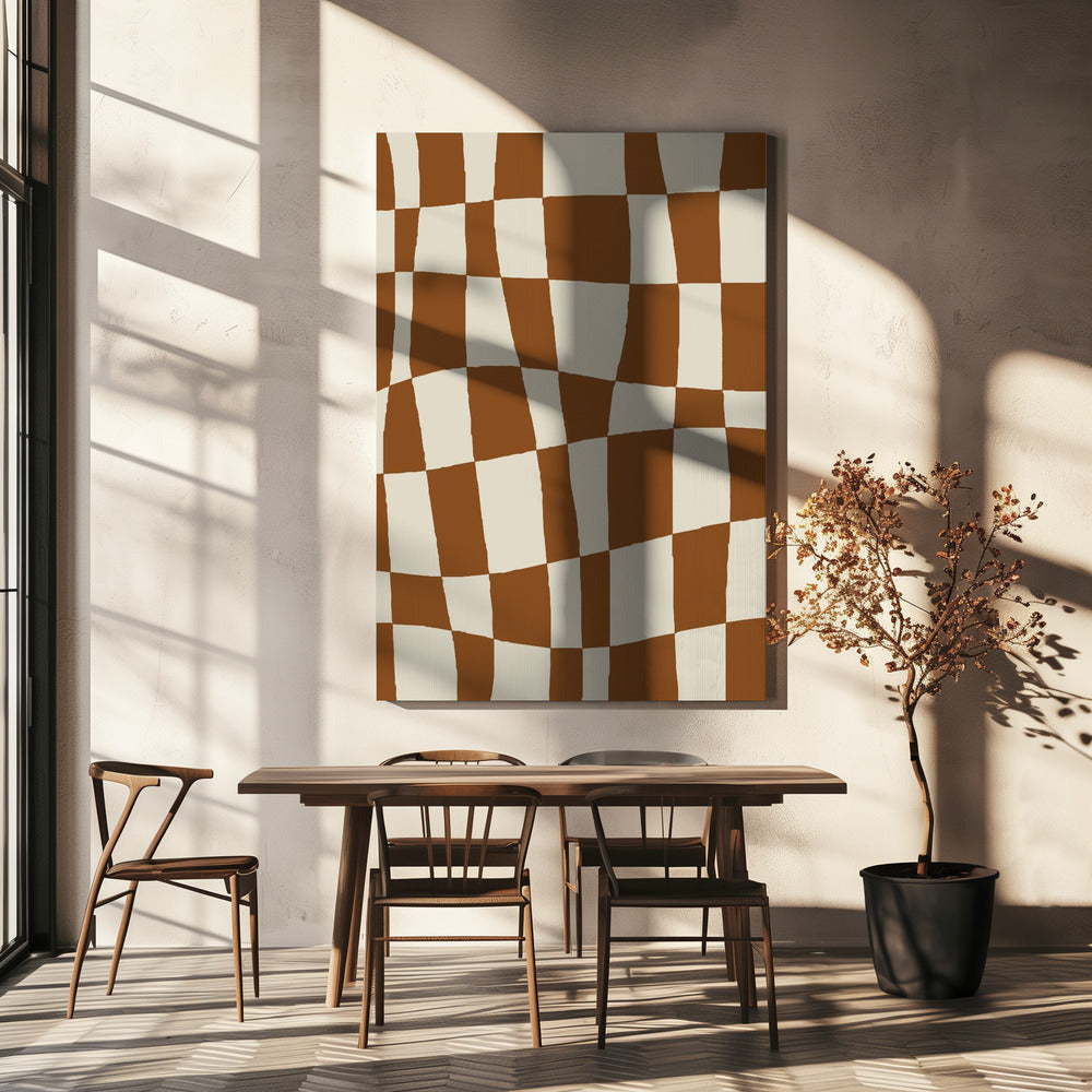 Minimal Checkerboard | Canvas