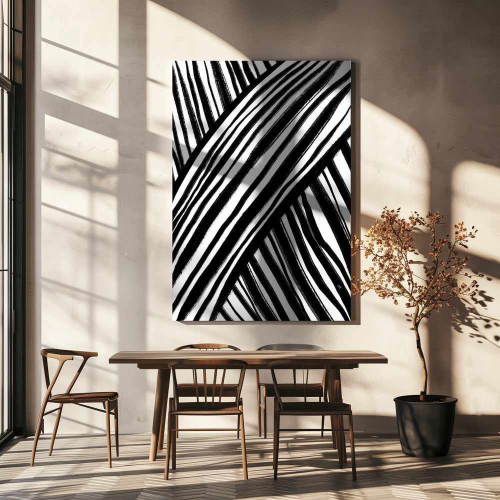 Zebra&#039;s Pathway | Canvas